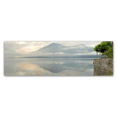 Trademark Fine Art Alan Blaustein 'Morning Fog' Canvas Art, 10x32 ALI5174-C1032GG